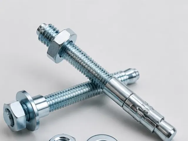 Through-bolt anchors with fixings