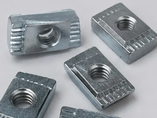 T-slot and square channel nuts